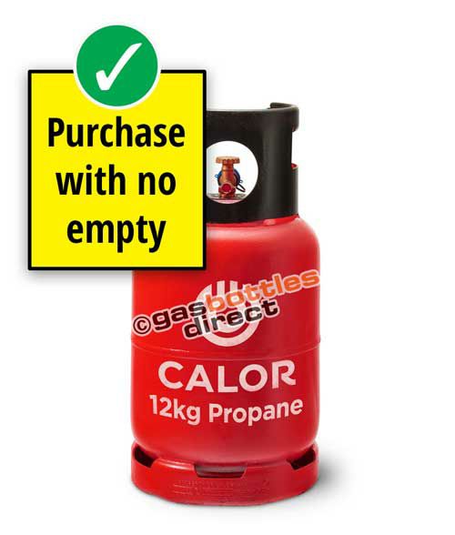 12kg Propane Forklift Calor Gas Bottle - New Full Cylinder
